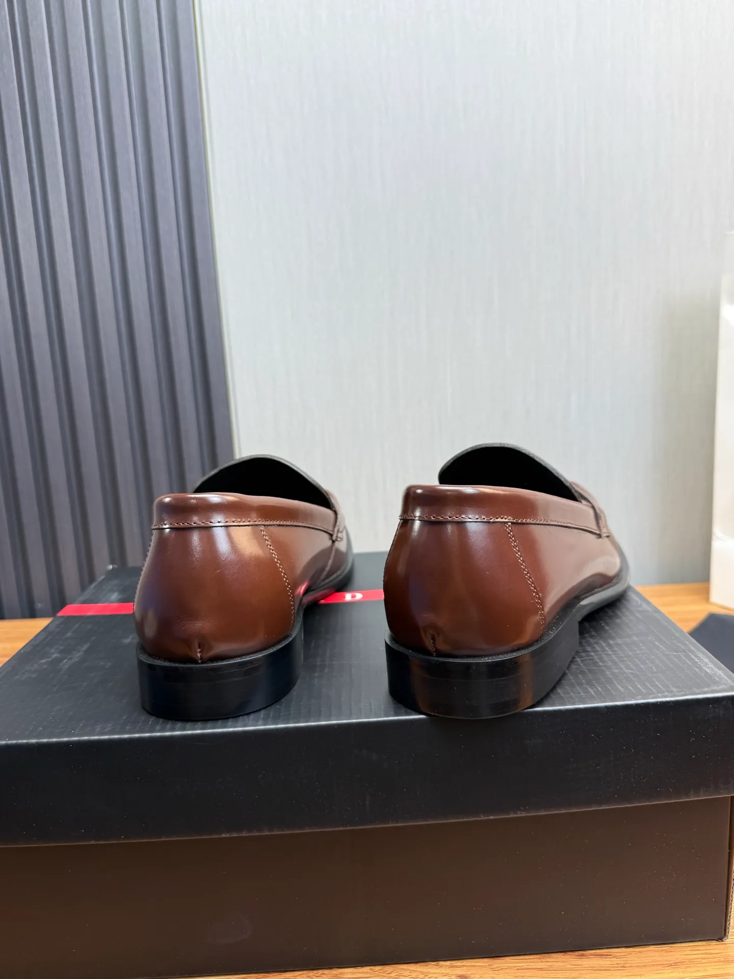 Factory price 580💰 ＰＲＡＤＡPrada. Men's business casual leather shoes, luxurious and noble👞All imported original brand leather materials, just to create a more comfortable wearing experience, upper: original cowhide. Frosted cowhide➕Imported full cowhide, original outsole✔️36-45 (45 non-returnable)